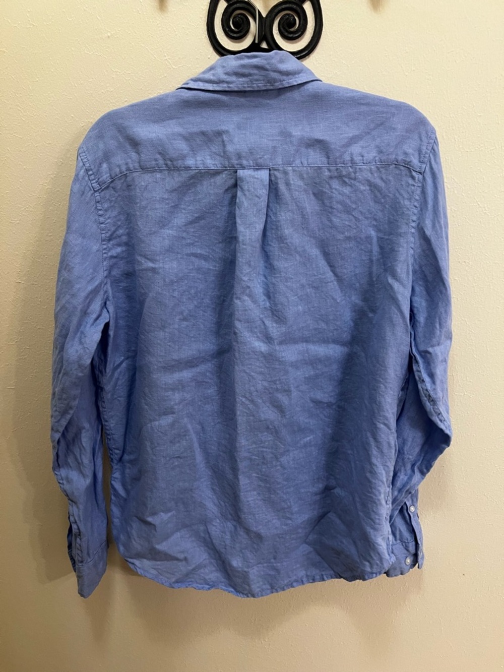 Panama Jack Light Blue Women’s 's Long-Sleeve Button-Down Shirt - Picture 5 of 5